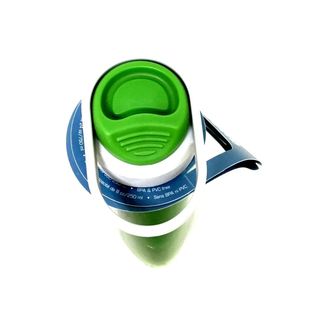 Kurgo Gourd H2O Travel Water Bottle & Bowl Grass Green K01688 PBA Free Pet Dog